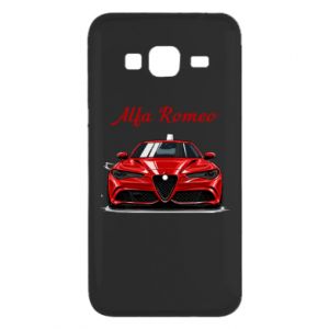 Etui na Samsung J3 2016 Alfa Romeo czerwony