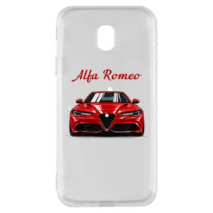 Etui na Samsung J3 2017 Alfa Romeo czerwony