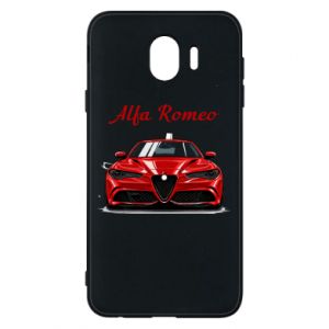 Etui na Samsung J4 Alfa Romeo czerwony