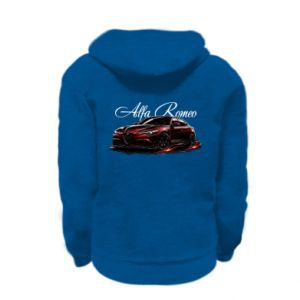 Bluza na zamek dziecięca Alfa romeo Giulia