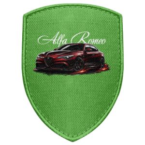 Naszywka tarcza Alfa romeo Giulia