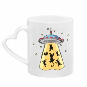 Kubki z uchwytem w kształcie serca