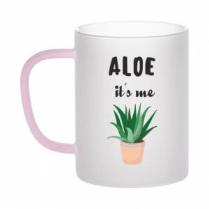 Kubki szronione dwukolorowe