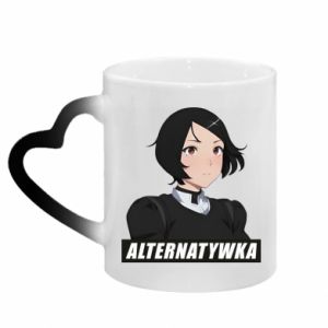 Kubki magiczne z uchwytem w kształcie serca