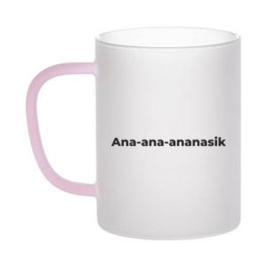 Kubki szronione dwukolorowe