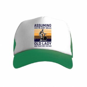 Czapki trucker dziecięce