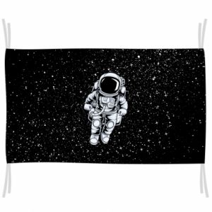 flag Astronauta w kosmosie