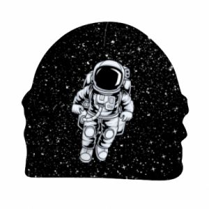 Czapka dziecięca Fullprint Astronauta w kosmosie