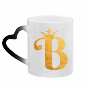 Kubki magiczne z uchwytem w kształcie serca