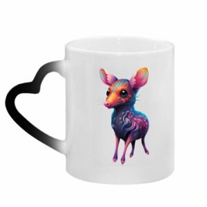 Kubki magiczne z uchwytem w kształcie serca