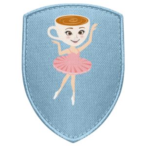 Naszywka tarcza Balerina capuchina