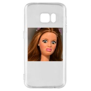 Etui na Samsung S7 Barbie z niezadowoloną miną