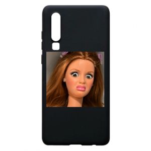 Etui na Huawei P30 Barbie z niezadowoloną miną