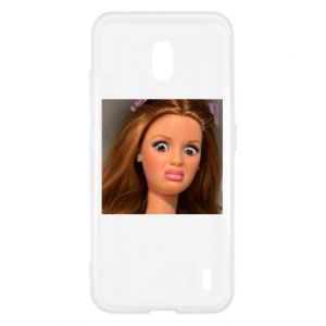 Etui na Nokia 2.2 Barbie z niezadowoloną miną - PrintSalon Etui na Nokia 2.2 Barbie z niezadowoloną miną