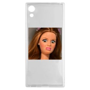 Etui na Sony XA1 Barbie z niezadowoloną miną - PrintSalon Etui na Sony XA1 Barbie z niezadowoloną miną