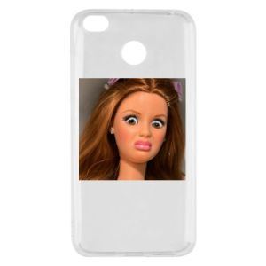 Etui na Xiaomi Redmi 4X Barbie z niezadowoloną miną - PrintSalon Etui na Xiaomi Redmi 4X Barbie z niezadowoloną miną