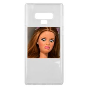 Etui na Samsung Note 9 Barbie z niezadowoloną miną