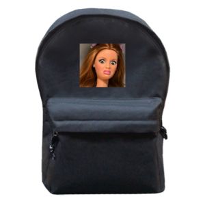 Plecak z przednią kieszenią Barbie z niezadowoloną miną