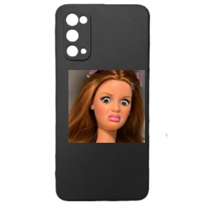 Etui na Samsung S20 Barbie z niezadowoloną miną - PrintSalon Etui na Samsung S20 Barbie z niezadowoloną miną