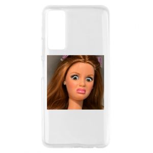 Etui na Huawei P Smart 2021 Barbie z niezadowoloną miną