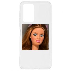 Etui na Xiaomi Redmi Note 10 Pro Barbie z niezadowoloną miną - PrintSalon Etui na Xiaomi Redmi Note 10 Pro Barbie z niezadowoloną miną