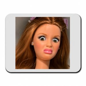 Podkładka pod mysz Barbie z niezadowoloną miną