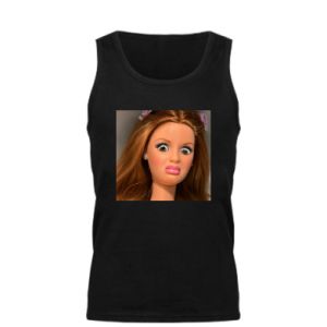 Koszulka męska Barbie z niezadowoloną miną
