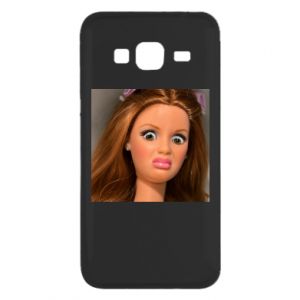 Etui na Samsung J3 2016 Barbie z niezadowoloną miną