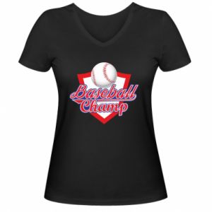 Koszulki V-neck damskie