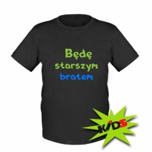 Koszulka dziecięca dla brata Będę starszym bratem