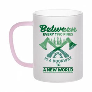 Kubki szronione dwukolorowe
