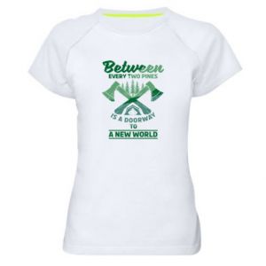 Koszulki sportowe damskie