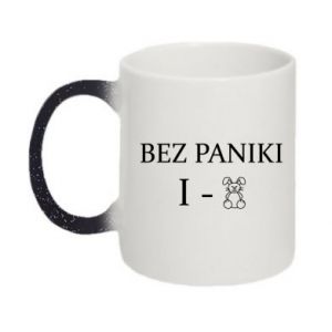Kubki zmieniające kolor brokatowe