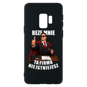 Etui na Samsung S9 Beze mnie ta firma nie istniejesz