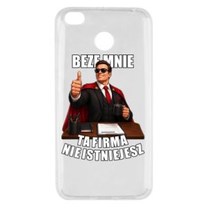 Etui na Xiaomi Redmi 4X Beze mnie ta firma nie istniejesz - PrintSalon Etui na Xiaomi Redmi 4X Beze mnie ta firma nie istniejesz