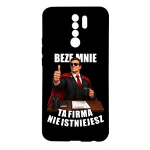 Etui na Xiaomi Redmi 9 Beze mnie ta firma nie istniejesz - PrintSalon Etui na Xiaomi Redmi 9 Beze mnie ta firma nie istniejesz