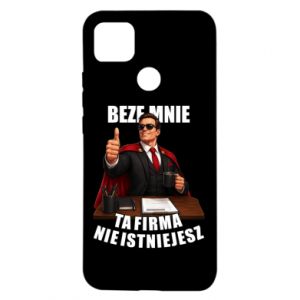Etui na Xiaomi Redmi 9c Beze mnie ta firma nie istniejesz