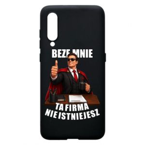 Etui na Xiaomi Mi9 Beze mnie ta firma nie istniejesz