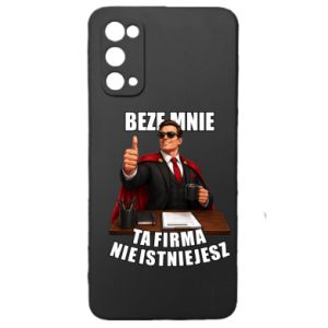 Etui na Samsung S20 Beze mnie ta firma nie istniejesz - PrintSalon Etui na Samsung S20 Beze mnie ta firma nie istniejesz