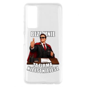 Etui na Huawei P Smart 2021 Beze mnie ta firma nie istniejesz