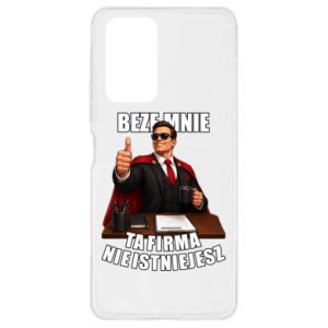 Etui na Xiaomi Redmi Note 10 Pro Beze mnie ta firma nie istniejesz - PrintSalon Etui na Xiaomi Redmi Note 10 Pro Beze mnie ta firma nie istniejesz