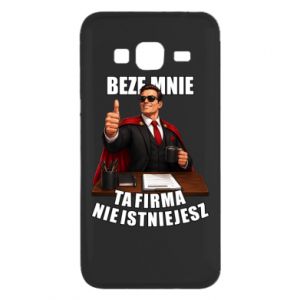 Etui na Samsung J3 2016 Beze mnie ta firma nie istniejesz