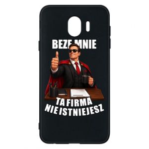 Etui na Samsung J4 Beze mnie ta firma nie istniejesz