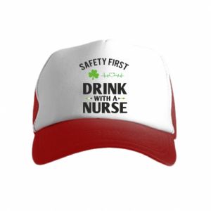 Czapki trucker dziecięce
