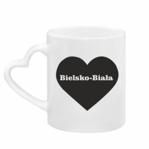 Kubki z uchwytem w kształcie serca