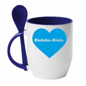 Kubki z ceramicznymi łyżkami