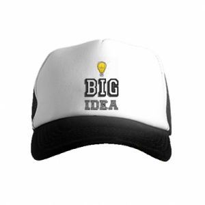 Czapki trucker dziecięce