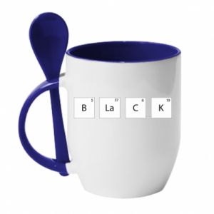 Kubki z ceramicznymi łyżkami
