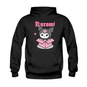 Bluza z kapturem dziecięca  (L) Kuromi (WYPRZEDAŻ)