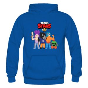 Bluza z kapturem dziecięca  (S) Przyjaciele Brawl Stars (WYPRZEDAŻ)